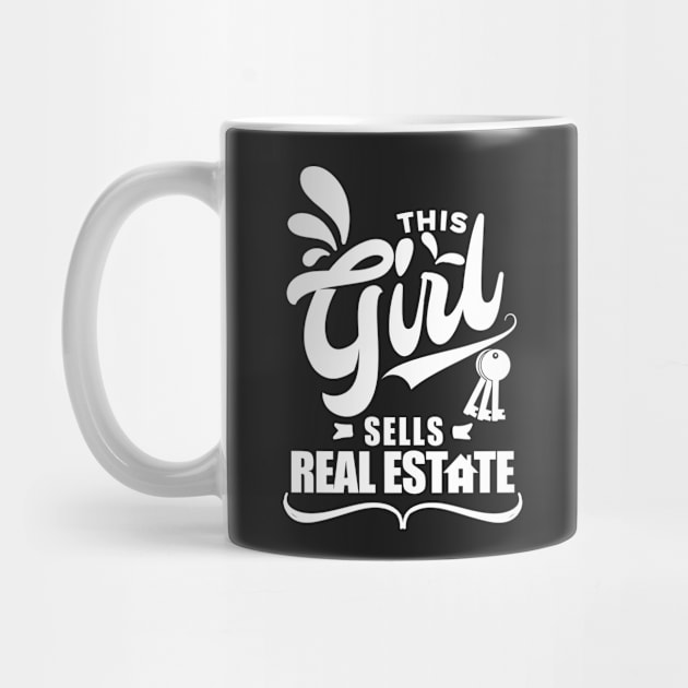 Womens This Girl Sells Real Estate by ThirdEyeAerial